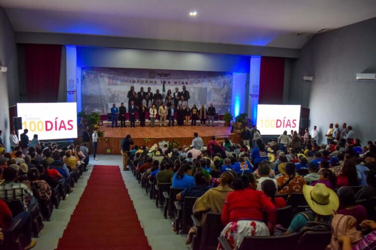 Santa María del Oro celebra los primeros 100 días de Rodrigo Polanco