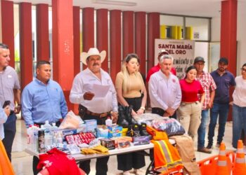 Refuerzan Protección Civil en Santa María del Oro con nuevo equipamiento