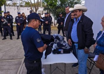 Refuerzan Seguridad en Santa María del Oro