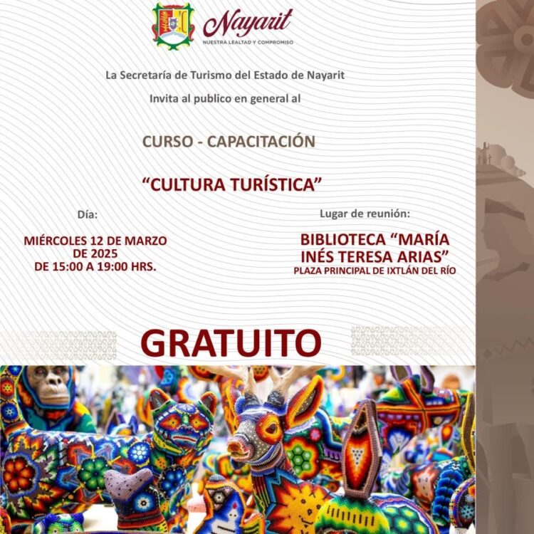 Ixtlán refuerza su identidad como Pueblo Mágico con cursos de capacitación