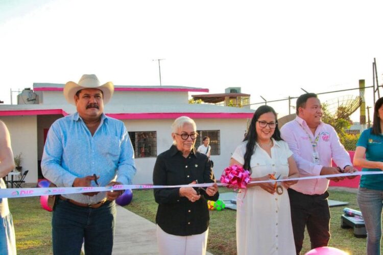 Beatriz Estrada inaugura nuevo DIF PILARES en Santa María del Oro, el sexto en Nayarit