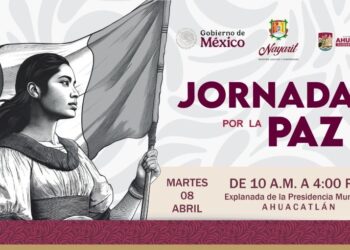 Invitan a la Primera Jornada de La Paz este martes en Ahuacatlán