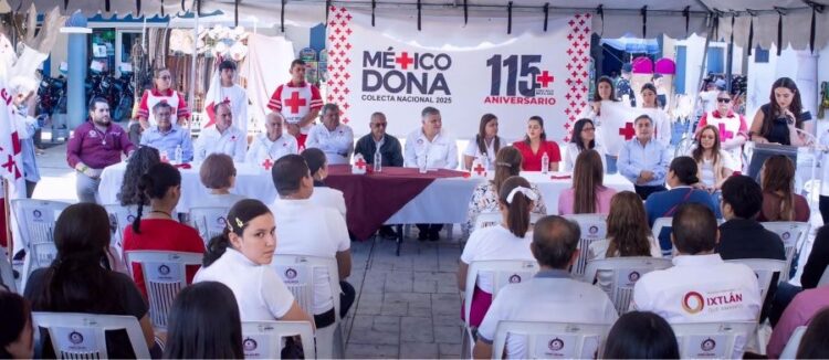 Arranca en Ixtlán del Río la Colecta Anual 2025 de Cruz Roja