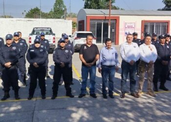Refuerzan la seguridad con curso de capacitación policial, en Ahuacatlán