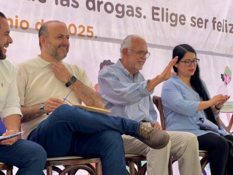 Encabeza Navarro Quintero Jornada Nacional por la Paz y Contra las Adicciones en Nayarit