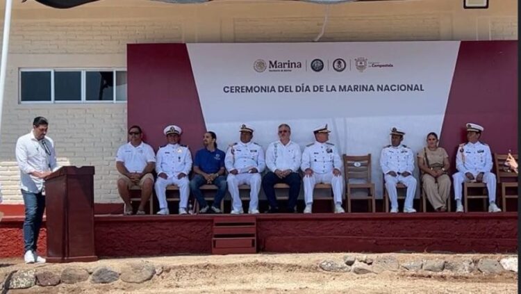 Encabeza Gustavo Ayón el Dia de la Marina, en Boca de Chila