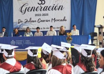 Se gradúa la Generación 2022-2025 de la Prepa No. 8 de Ahuacatlán 