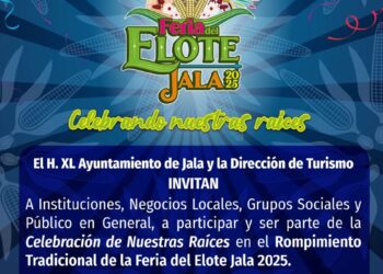 Calientan motores para la tradicional Feria del Elote Jala 2025