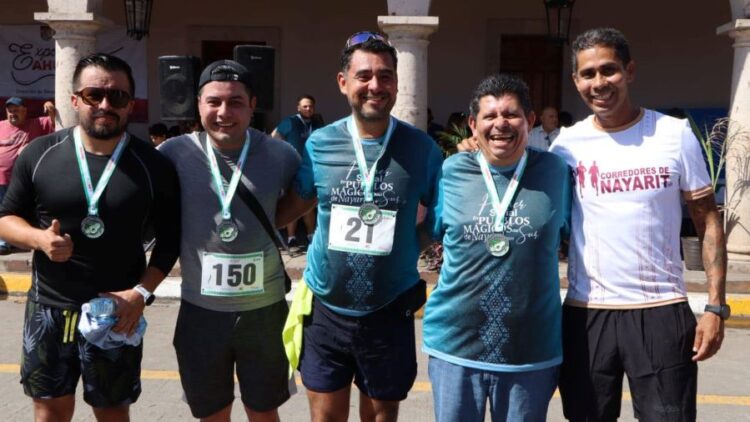 Corren con el corazón: éxito rotundo en el primer Serial de Pueblos Mágicos en Ahuacatlán