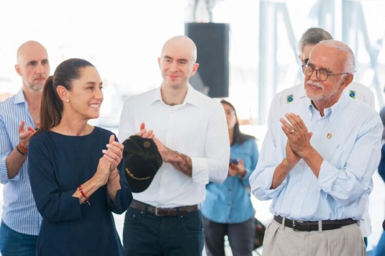 Sheinbaum y Navarro supervisan avance del Aeropuerto Internacional Tepic-Riviera Nayarit