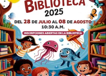 Arrancan en Ahuacatlán los cursos “Mis vacaciones en la biblioteca 2025”