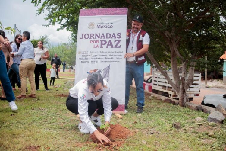 Realizan en Ixtlán jornada de paz con enfoque en entornos verdes y seguros