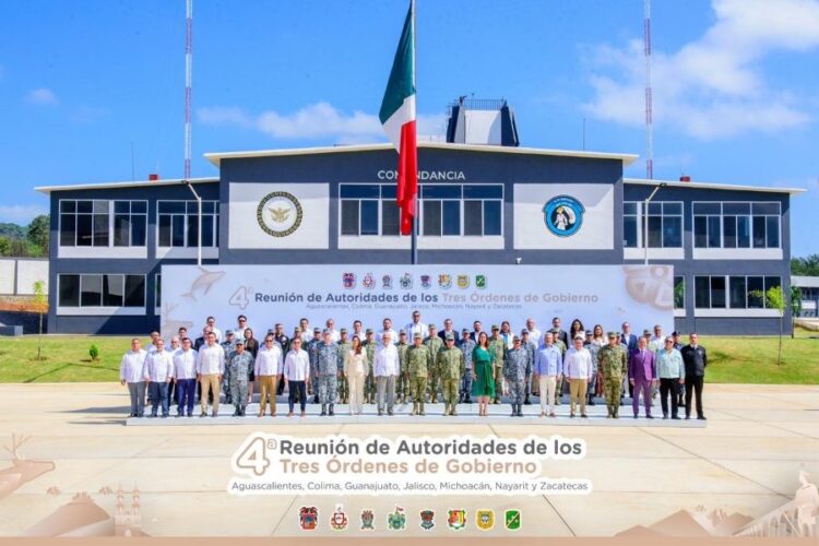 Nayarit, sede de la 4ª Reunión Regional de Seguridad con autoridades de siete estados