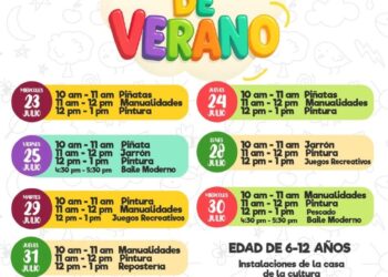 Niñas y niños disfrutan un verano creativo en Ahuacatlán