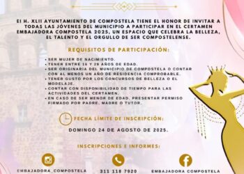 Abren convocatoria para elegir a la “Embajadora Compostela 2025”