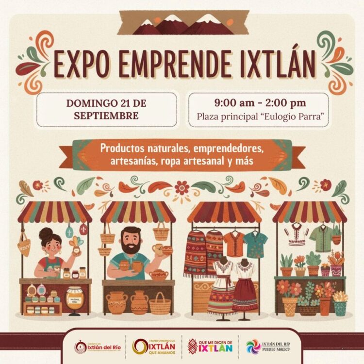 Expo Emprende Ixtlán: vitrina de talento y tradición local