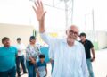 Miguel Ángel Navarro Quintero supervisa obras educativas en Tuxpan