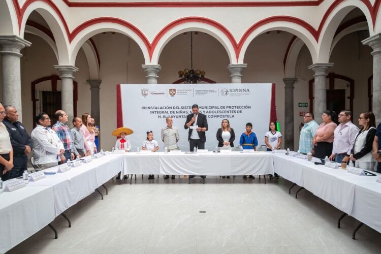 Compostela reinstala el Sistema Municipal de Protección de Niñas, Niños y Adolescentes