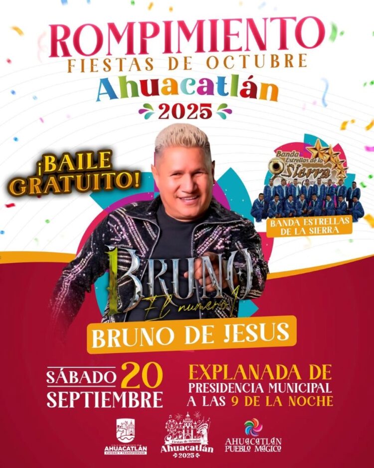 Ex vocalista de Cuillos estará en el rompimiento de la feria de Ahuacatlán