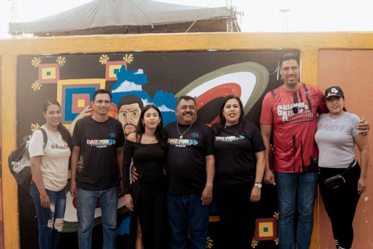 San Pedro Lagunillas rinde homenaje a Gustavo Ayón con un mural