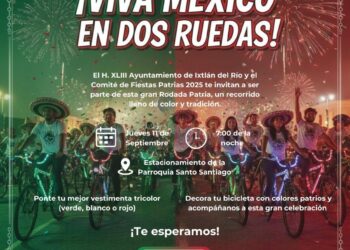 “Viva México, en dos ruedas” en Ixtlán