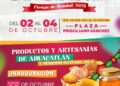 Expo Feria Emprendedora en Ahuacatlán, este 2, 3 y 4 de octubre
