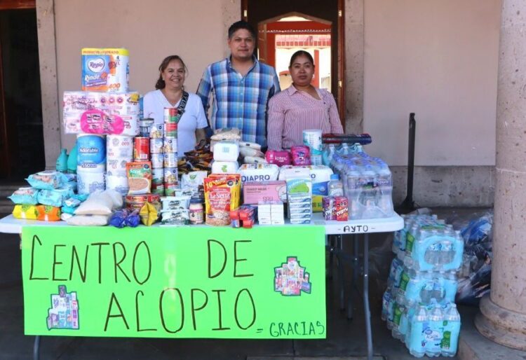 Ahuacatlán se solidariza con familias afectadas por las lluvias