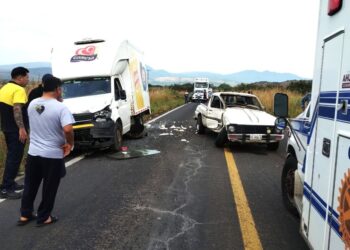 Accidente en la internacional deja un herido…Y muchos chismes