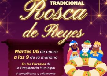 Ahuacatlán celebrá el día de Reyes con rosca y chocolate